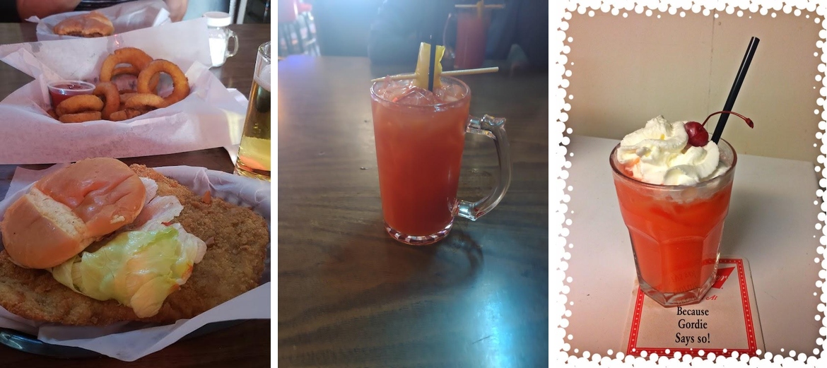 Gordies Bar & Grill Menu